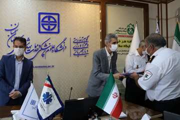 گرامیداشت روز اورژانس و فوریت های پزشکی در دانشگاه علوم پزشکی استان سمنان 